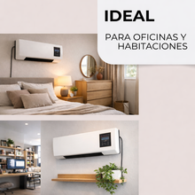 Cargar imagen en el visor de la galería, Calefactor y ventilador de pared 1800W