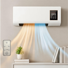 Cargar imagen en el visor de la galería, Calefactor y ventilador de pared 1800W
